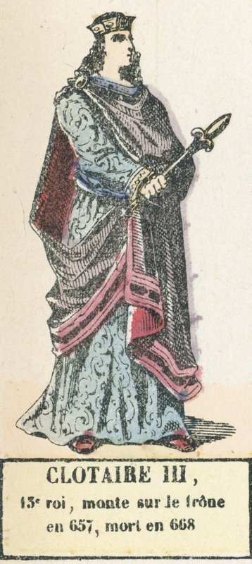 Clotaire III alkotó: French School