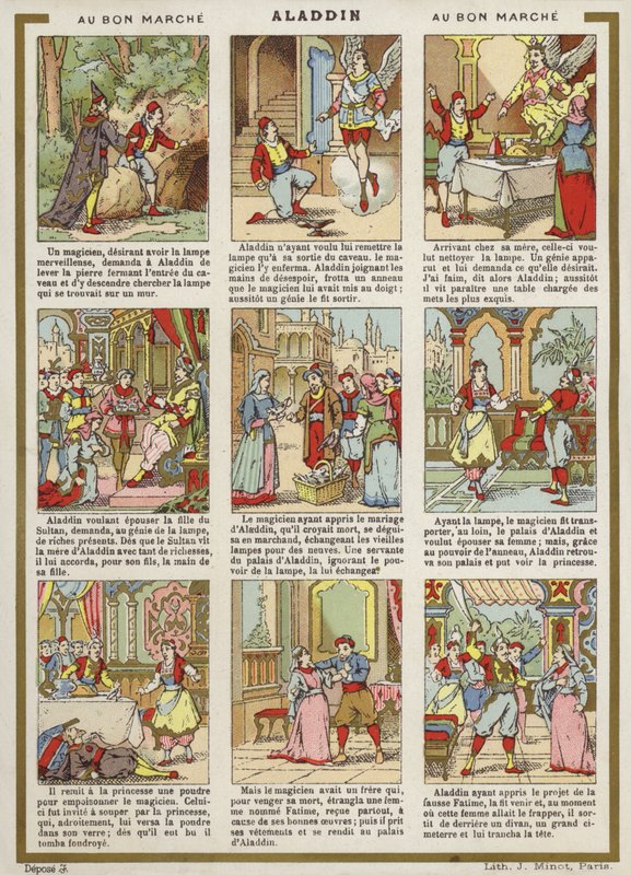 Képregény – Aladdin alkotó: French School