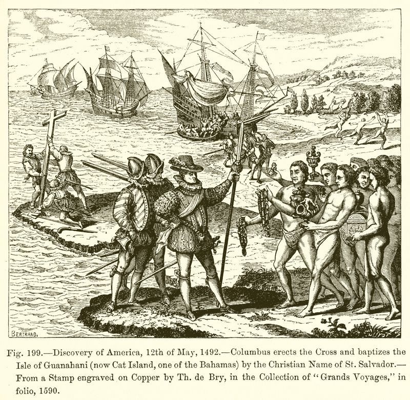 Amerika felfedezése, 1492. május 12 alkotó: French School