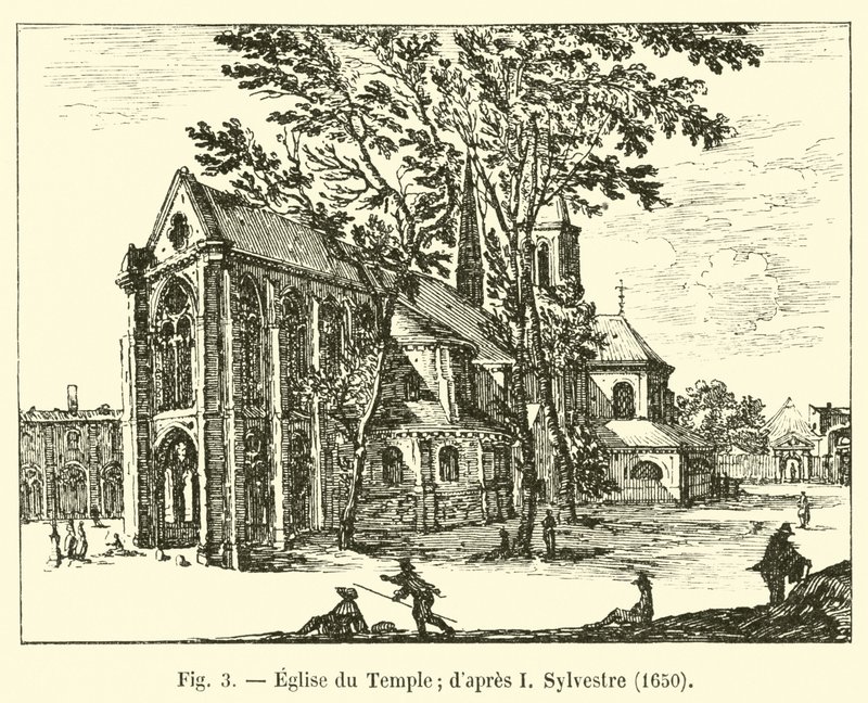 Templomtemplom; I. Szilveszter után, 1650 alkotó: French School