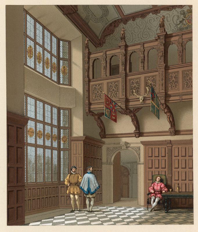 Anglia jelmez alkotó: French School