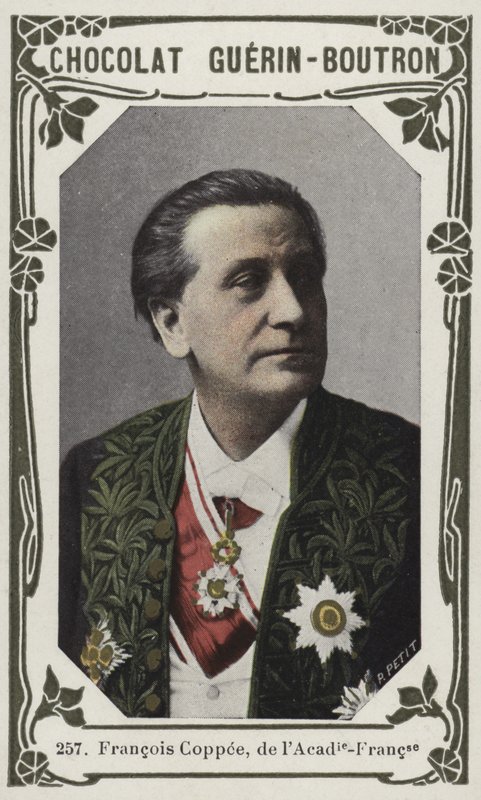 Francois Coppee, az Academie-Francaise (színes fotó) alkotó: French School