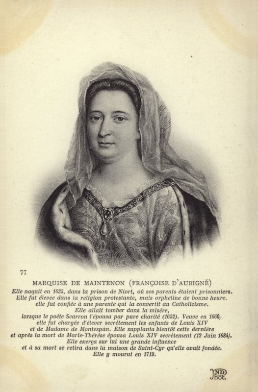 Francoise d Aubigne alkotó: French School