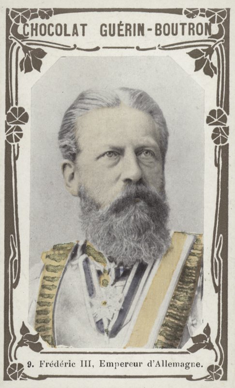 Frederic III, Empereur dAllemagne (színes fotó) alkotó: French School