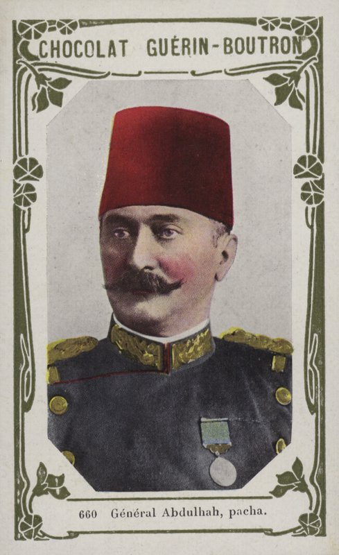 Abdulhah tábornok, pacha (színes fotó) alkotó: French School