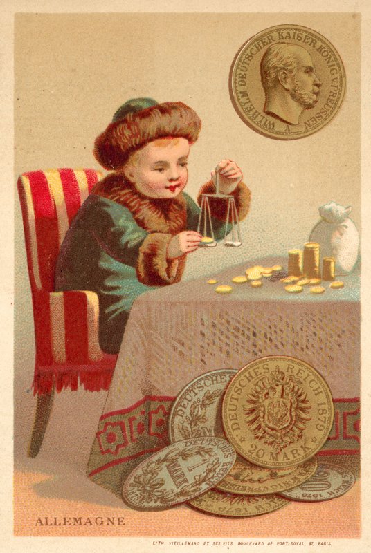 Németország (chromolitho) alkotó: French School