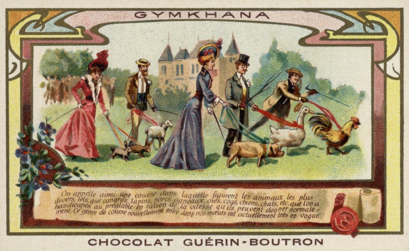 Gymkiana (kromolit) alkotó: French School