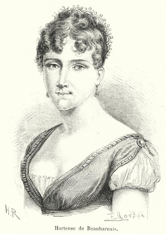 Hortense de Beauharnais (metszet) alkotó: French School