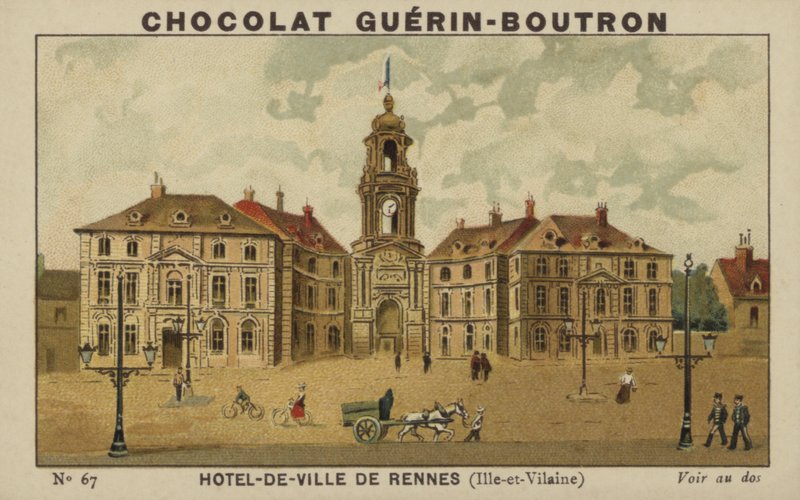 Rennes-i városháza, Ille-et-Vilaine alkotó: French School