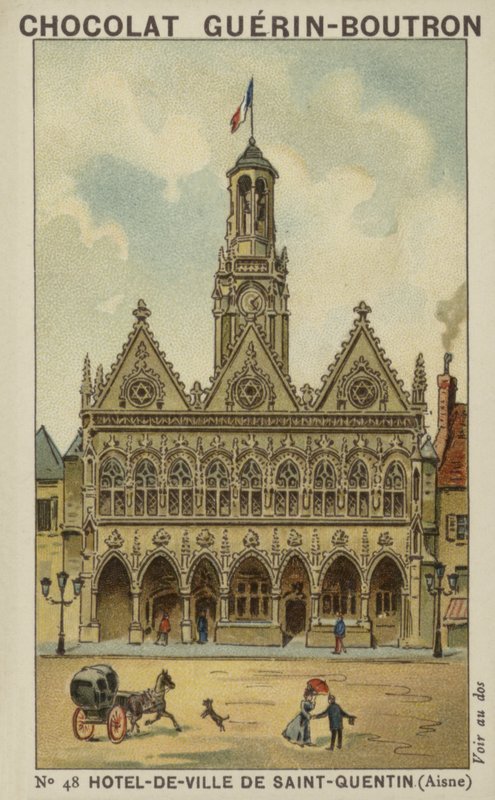 Saint-Quentin városháza, Aisne alkotó: French School