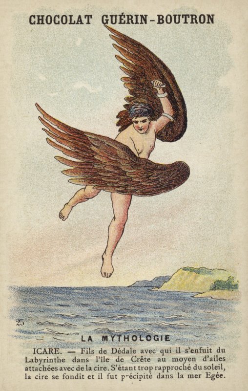 Icarus alkotó: French School