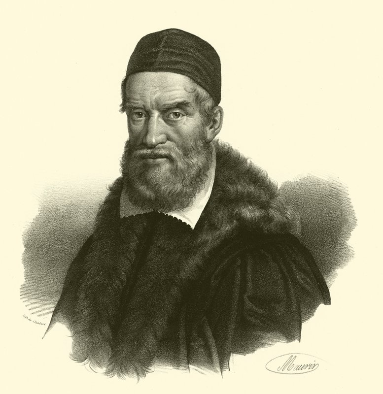 Jacopo Bassano, portré (metszet) alkotó: French School