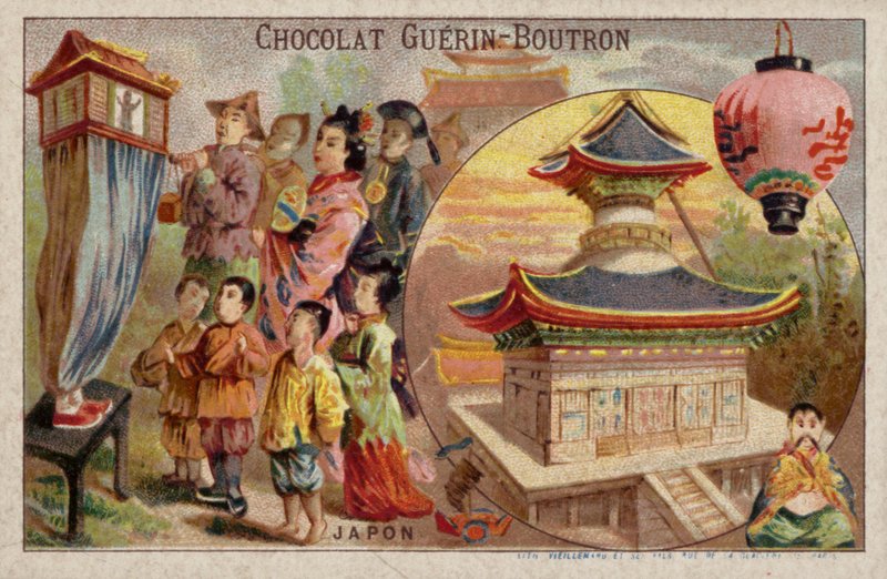 Japán (chromolitho) alkotó: French School