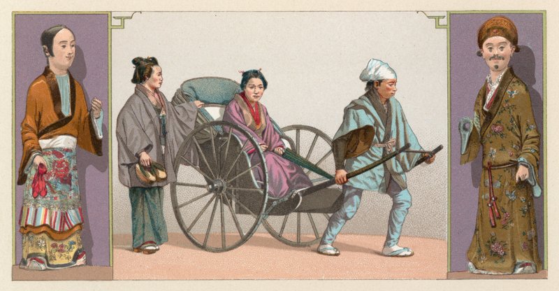 Japán jelmez alkotó: French School