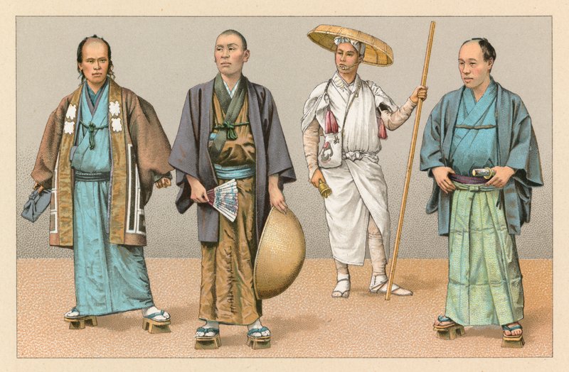 Japán jelmez alkotó: French School