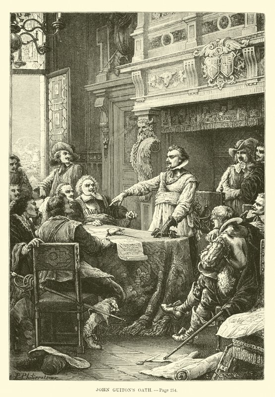 John Guiton esküje alkotó: French School