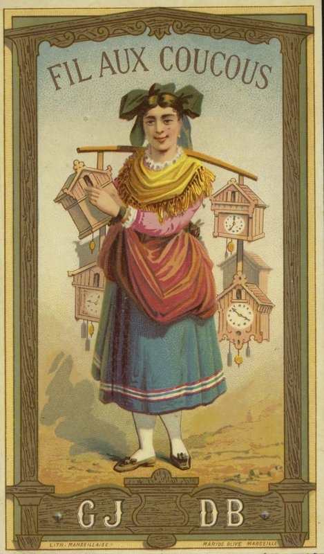 Címke a Kakukk cérnához alkotó: French School