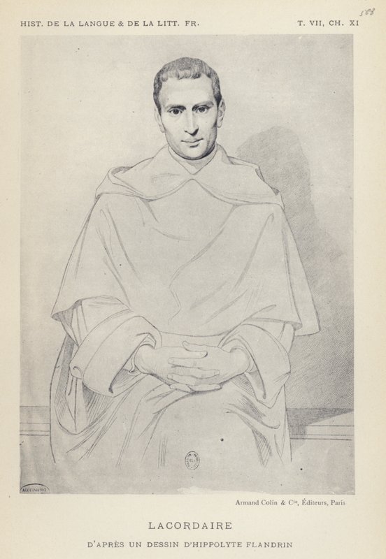 Lacordaire (litho) alkotó: French School