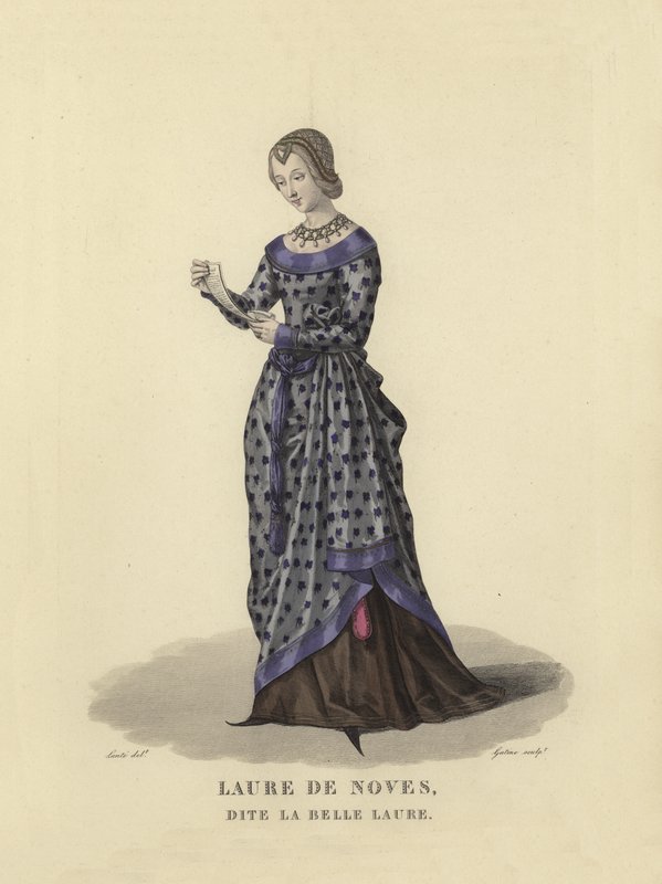Laure de Noves alkotó: French School
