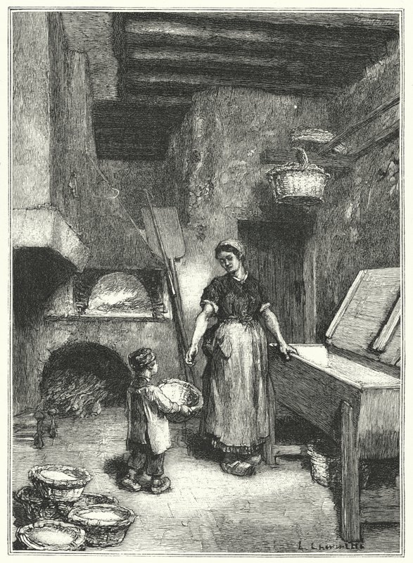 Le Pain (metszet) alkotó: French School