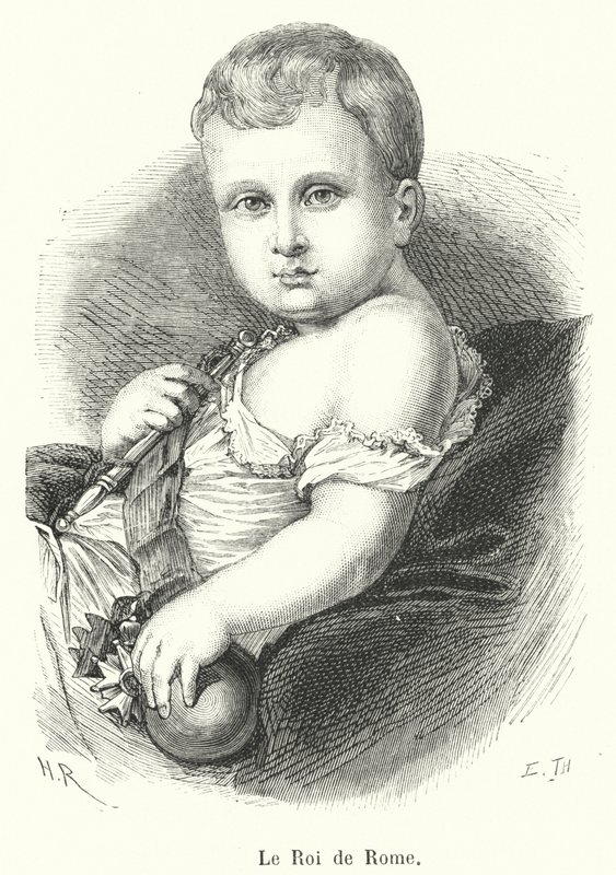 Róma királya (metszet) alkotó: French School