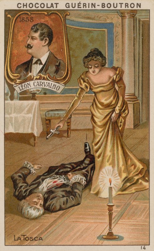 Leon Carvalho, La Tosca alkotó: French School