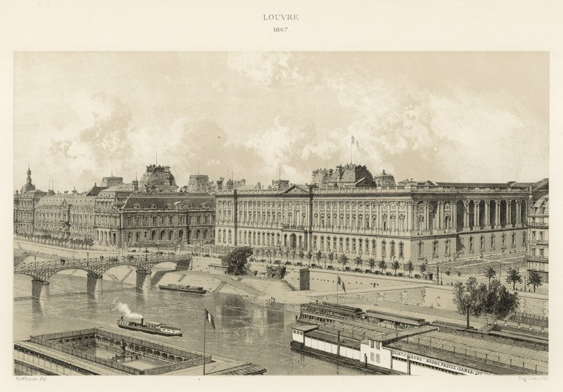 Louvre, 1867 alkotó: French School
