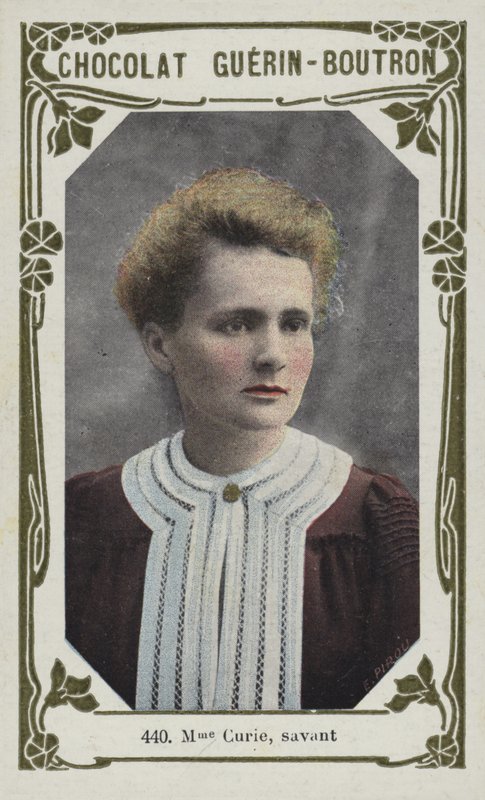 Madame Curie, tudós (színes fotó) alkotó: French School