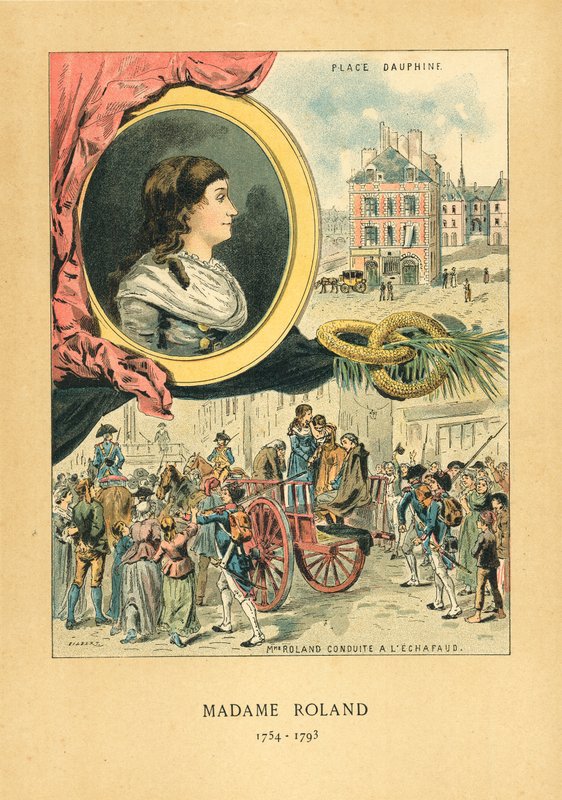 Madame Roland alkotó: French School