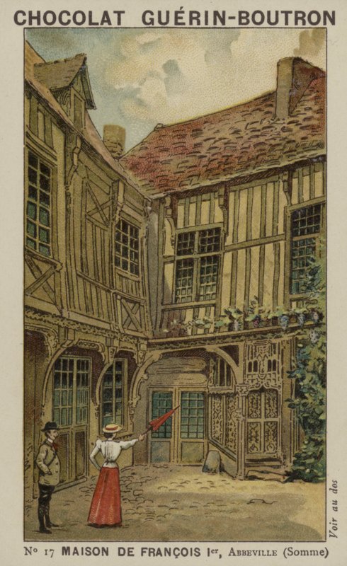 Francois Premier háza, Abbeville, Somme alkotó: French School