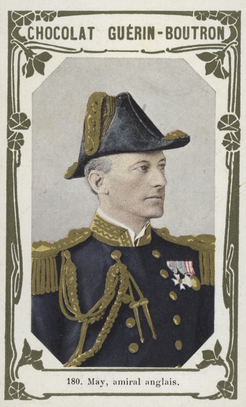 May, brit admirális (színes fotó) alkotó: French School
