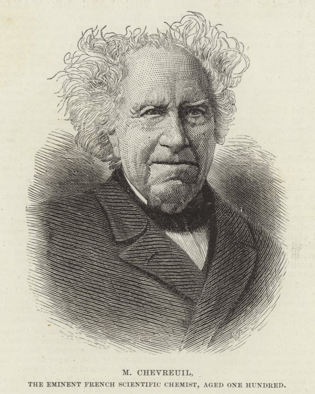 Michel Eugene Chevreul alkotó: French School