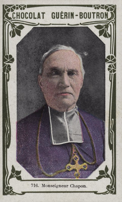 Monsignor Chapon (színes fotó) alkotó: French School