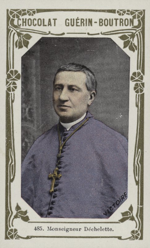 Monseigneur Dechelette (színes fotó) alkotó: French School