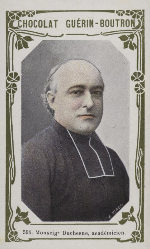 Monseigneur Duchesne, academicien (színes fotó) alkotó: French School