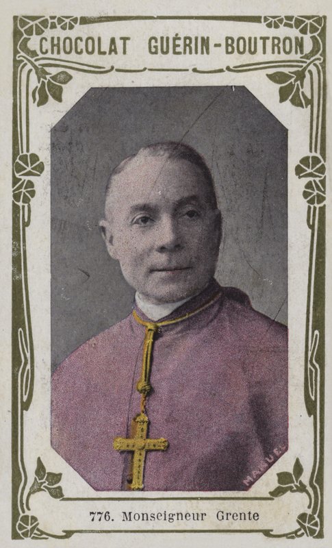 Monseigneur Grente (színes fotó) alkotó: French School