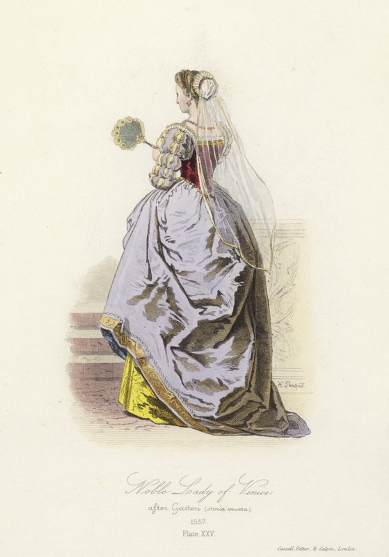 Velence nemes hölgye alkotó: French School