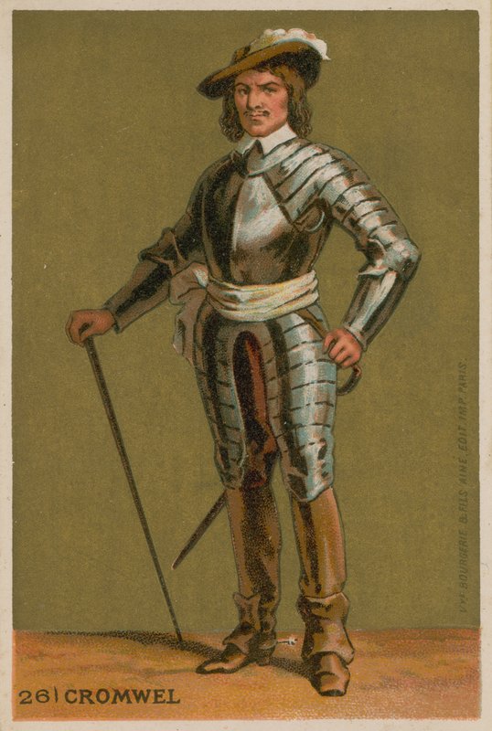 Oliver Cromwell alkotó: French School