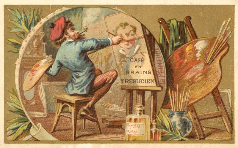 Festészet (chromolitho) alkotó: French School