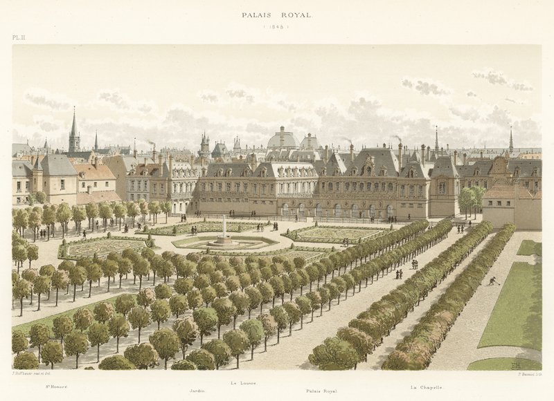 Királyi palota, 1645 alkotó: French School