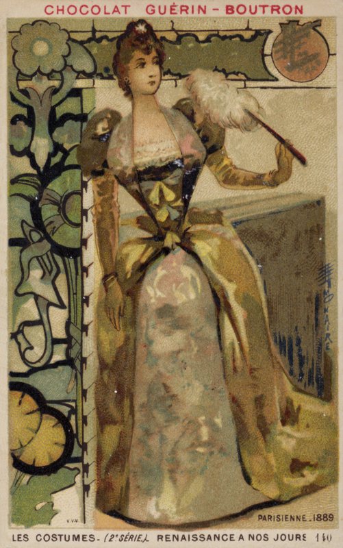Párizsi divat, 1889 alkotó: French School