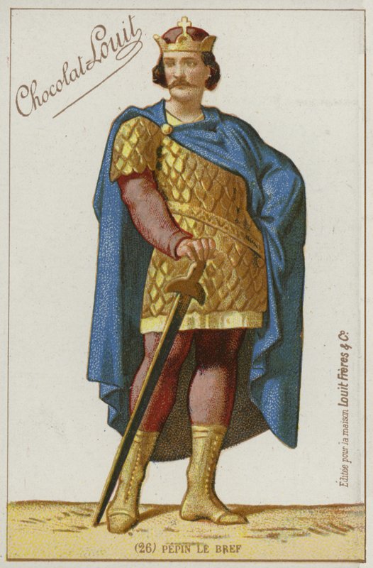 Pepin the Short alkotó: French School
