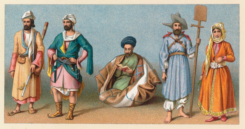Persia jelmez alkotó: French School