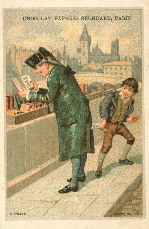 zsebtolvaj (chromolitho) alkotó: French School