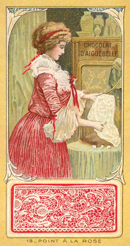 Point a la Rose csipke alkotó: French School