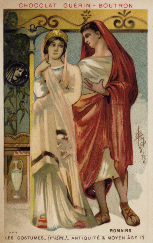 római viseletek alkotó: French School