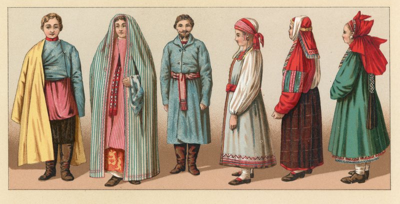 Oroszország jelmez alkotó: French School