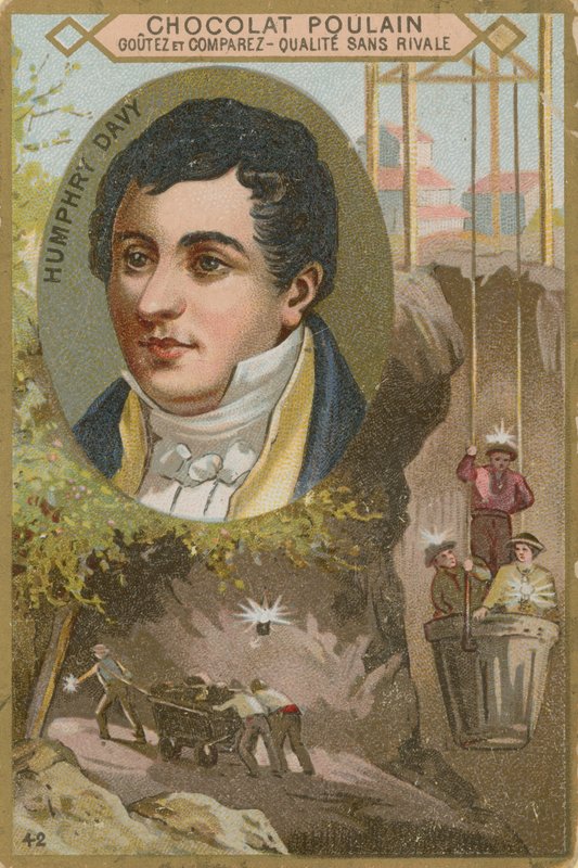 Sir Humphry Davy alkotó: French School
