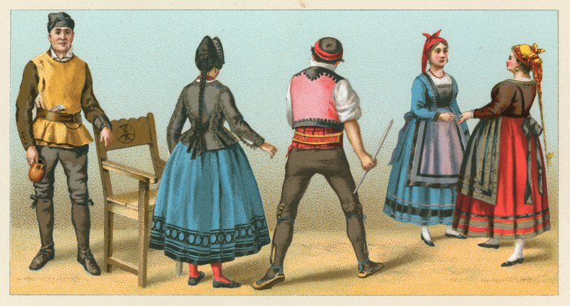 Spanyolország jelmez alkotó: French School