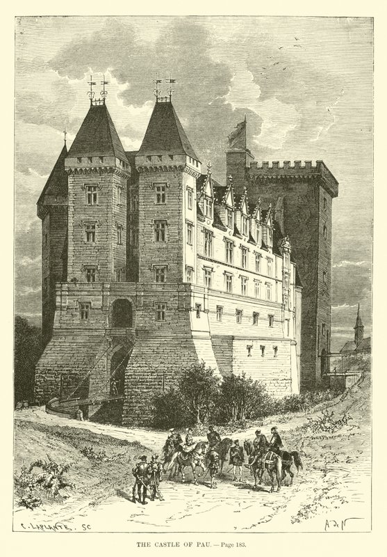 Pau vára alkotó: French School